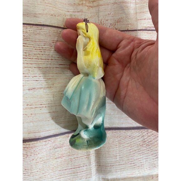 Vintage 1960's Disney Alice In Wonderland Ceramic Figurine Made In Japan - Picture 4 of 8